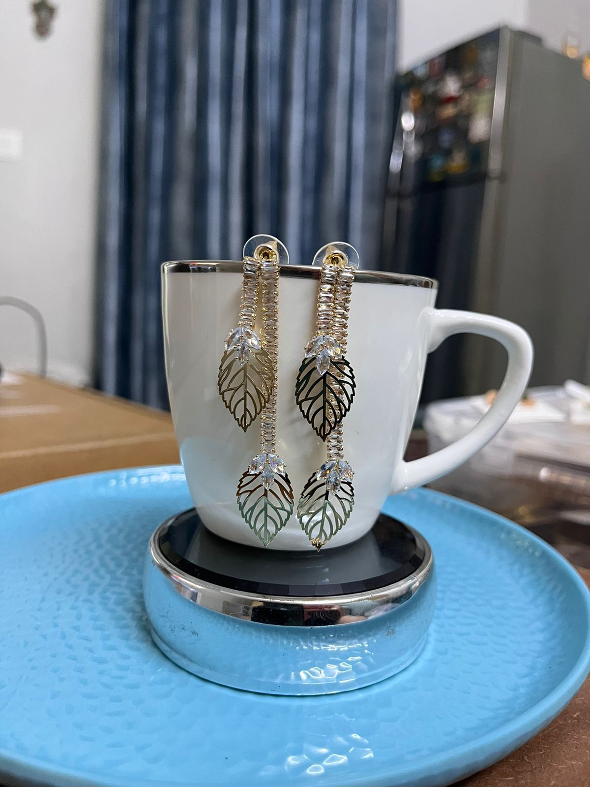 Festive Leaf Earring