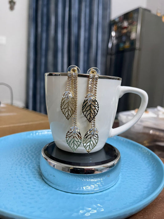 Festive Leaf Earring