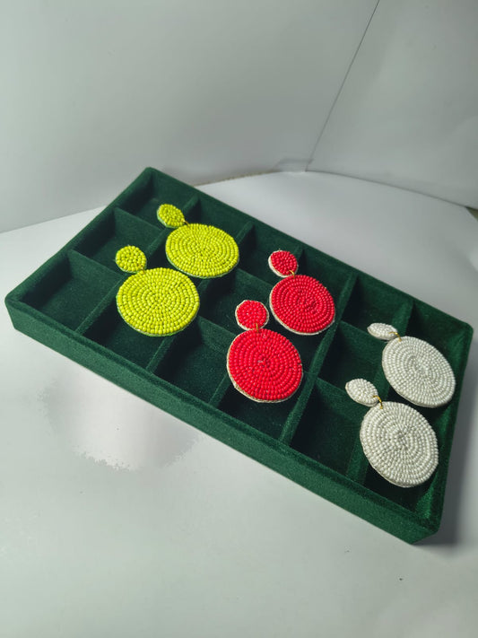 Circle beads Earrings